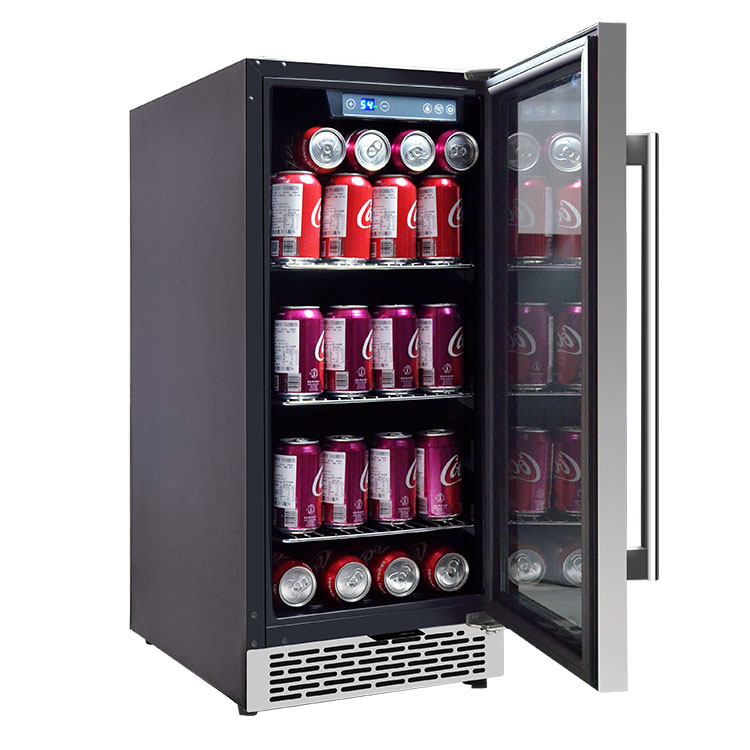 Wine Beer Dual Zone - Frigorifero da bar per bevande piccolo