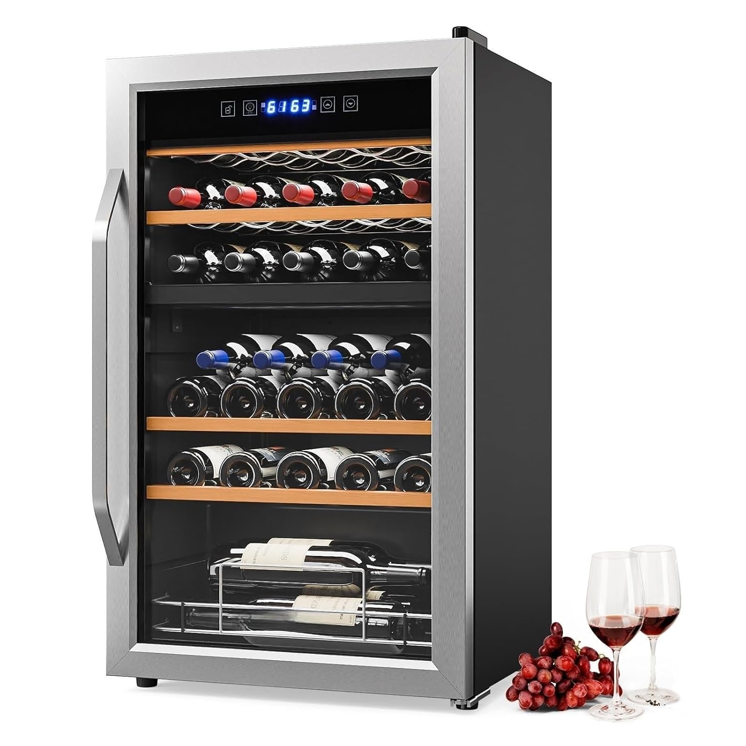 Wine Beer Dual Zone - Frigorifero per vino a doppia zona