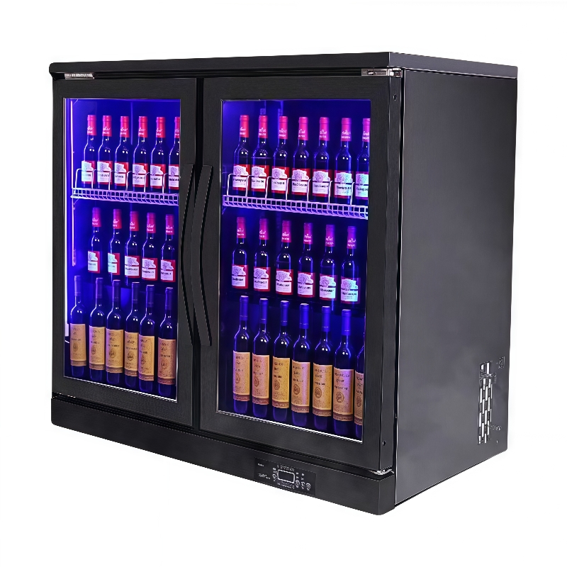 Wine Beer Dual Zone - Mini espositore per bevande compatto con