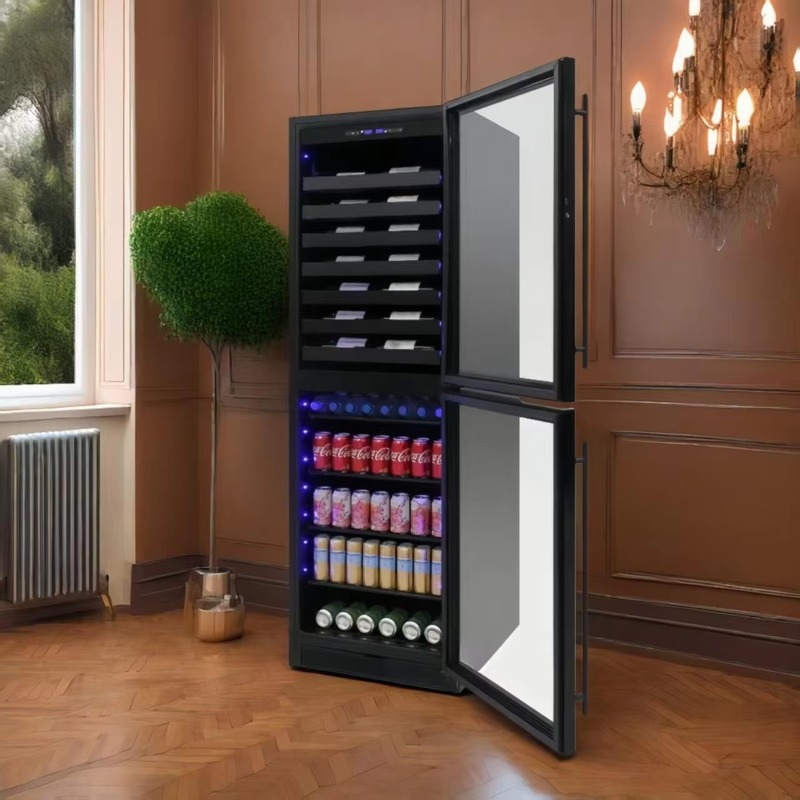 Wine Beer Dual Zone - Frigorifero intelligente elettrico per bevande da