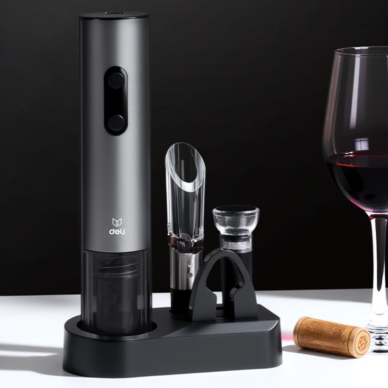 Wine Beer Deli - Apribottiglie Elettrico Deli per Uso Domestico,