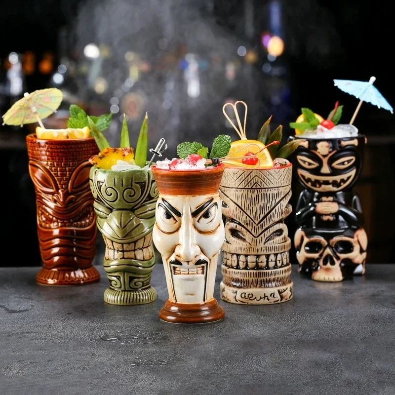 Is Wine And Beer Difference - Diversi tipi di tazze Tiki Hawaii