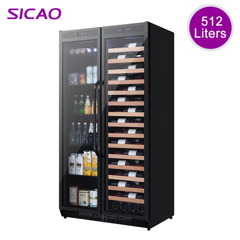 Wine Beer Dual Zone - Frigorifero per Bevande Integrato a Doppia