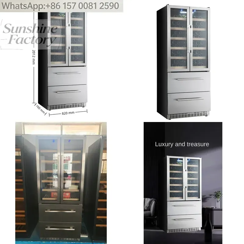 Wine Beer Dual Zone - NE-362 Cantinetta Vino Commerciale/Domestica a Temperatura