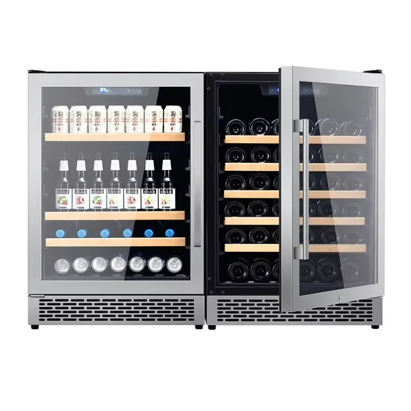 Frigorifero per Vini da 48 Bot - Wine Beer Dual Zone recensione e prezzo