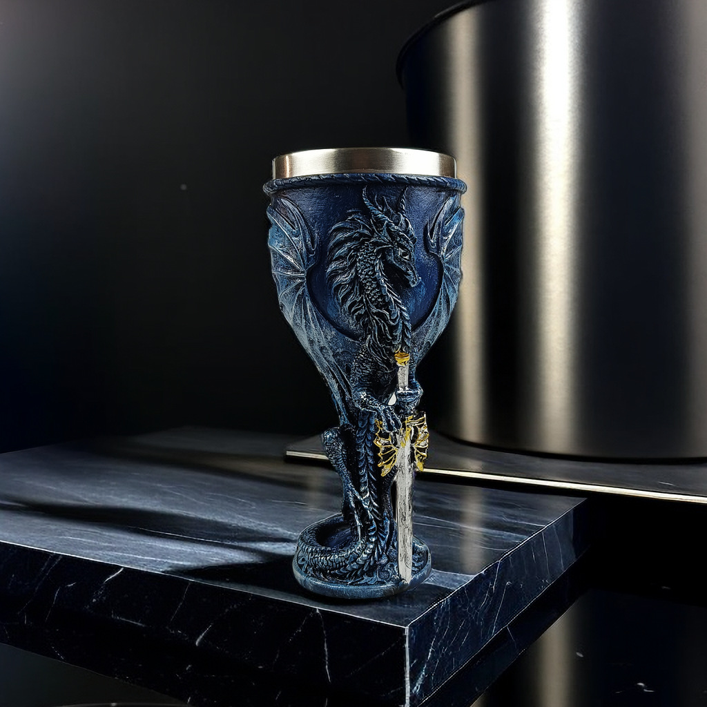 Tazza da birra retrò in acciai - Wine Beer Drink recensione e prezzo