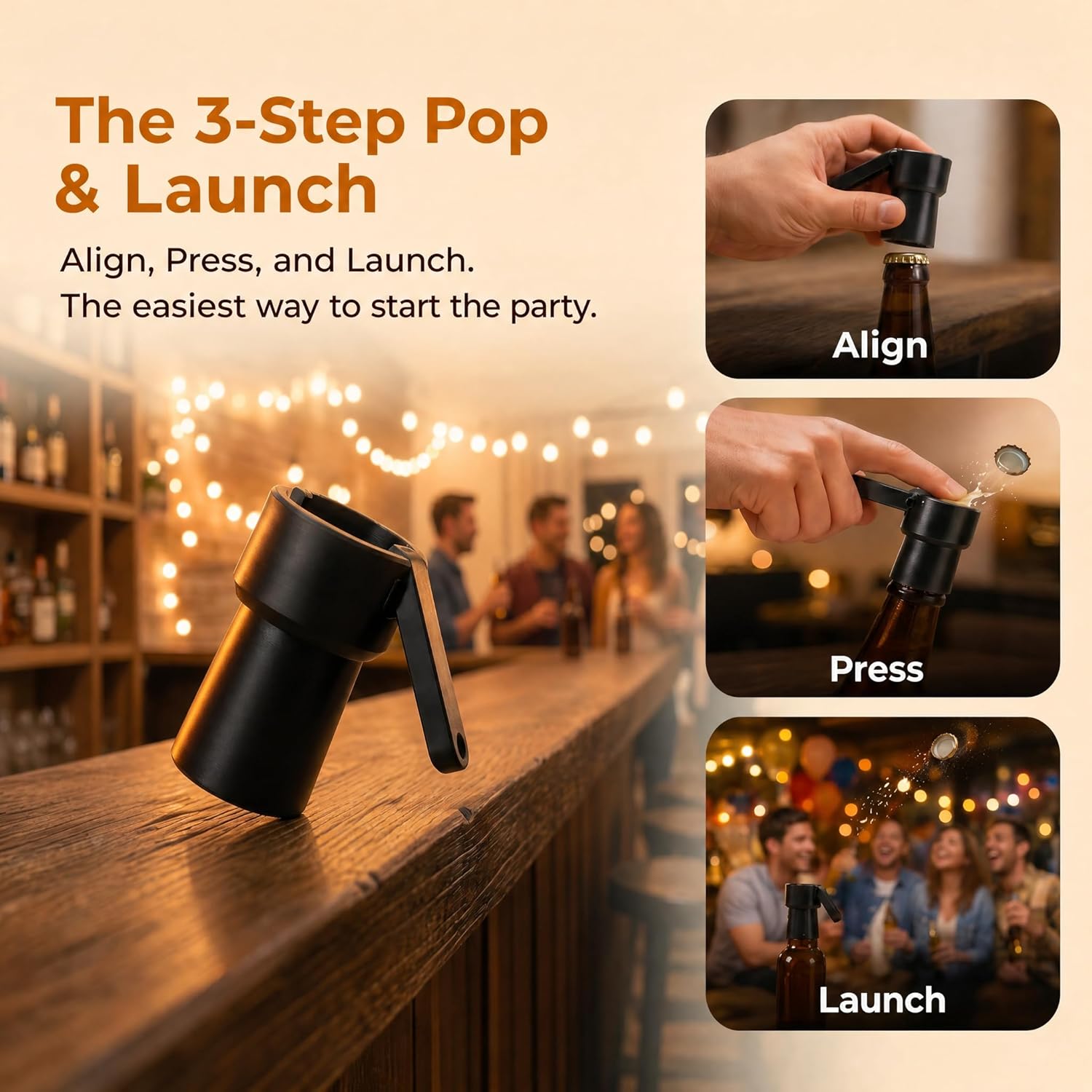 Apribottiglie, Dispositivo per - Is Wine And Beer Difference recensione e prezzo