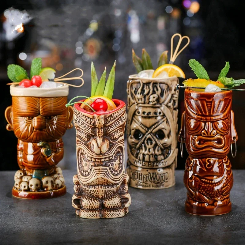 Diversi tipi di tazze Tiki Haw - Is Wine And Beer Difference recensione e prezzo