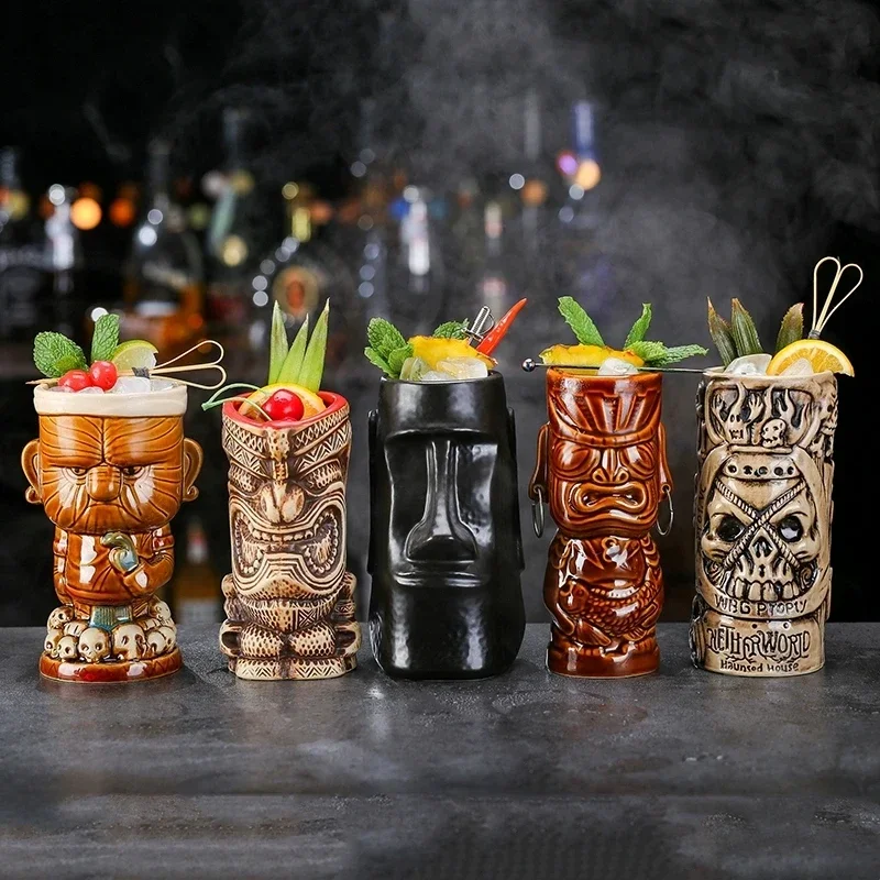 Diversi tipi di tazze Tiki Haw - Is Wine And Beer Difference recensione e prezzo