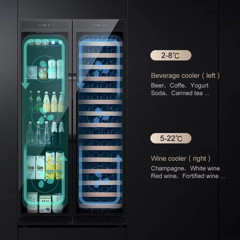 Frigorifero per Bevande Integr - Wine Beer Dual Zone recensione e prezzo